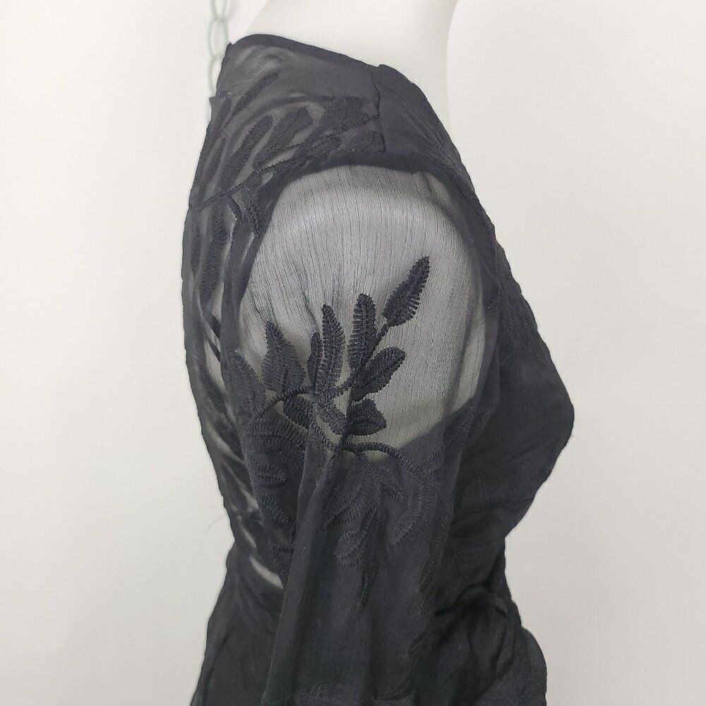 Hello Molly Black Long Sleeve Dress - Picture 5 of 8